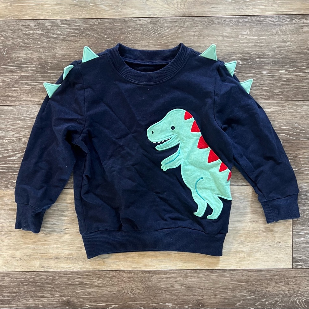 NWOT Little Sleepies 18-24M Dino Sweatshirt 🦖
